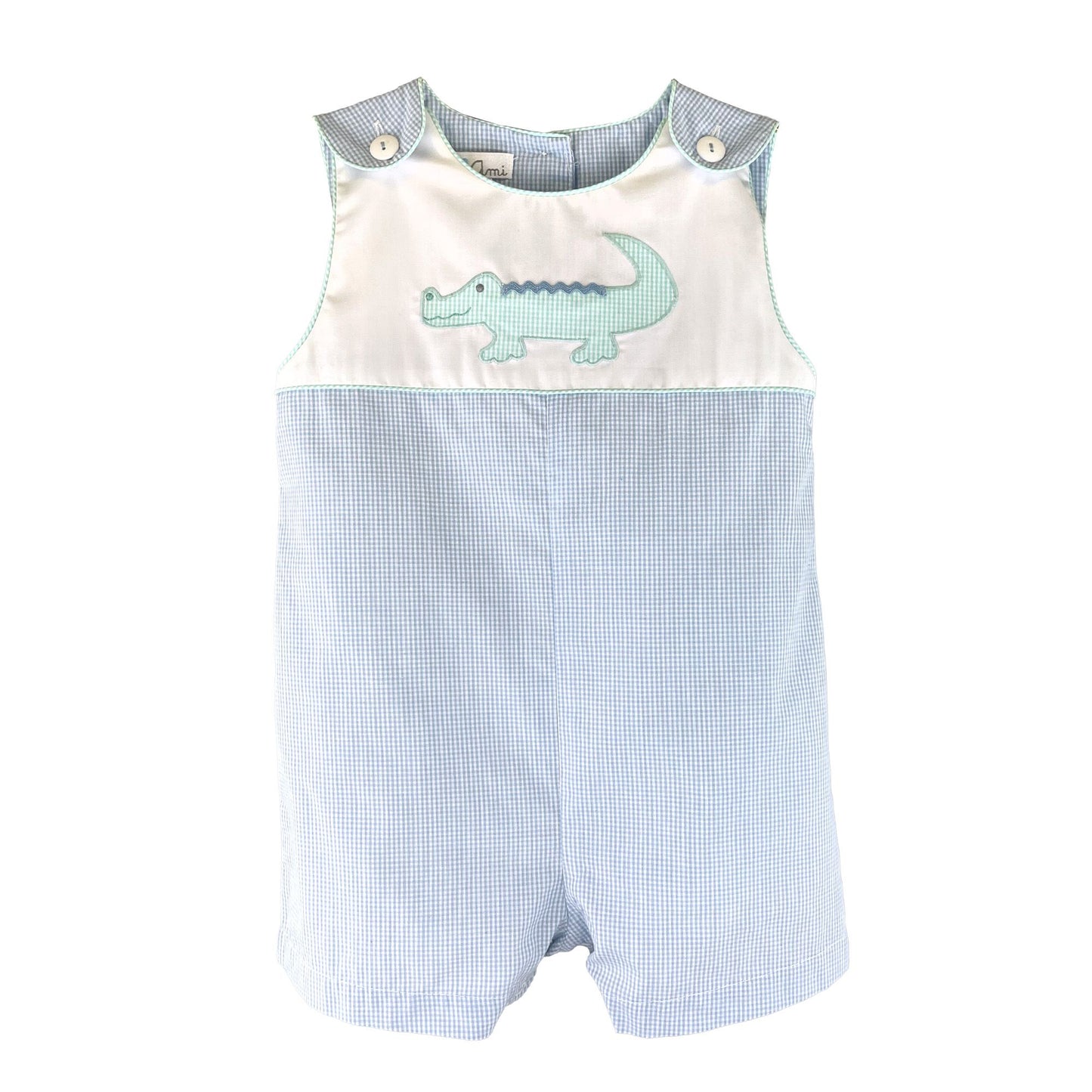 GatorChop Boy's Gator Appliqué Romper