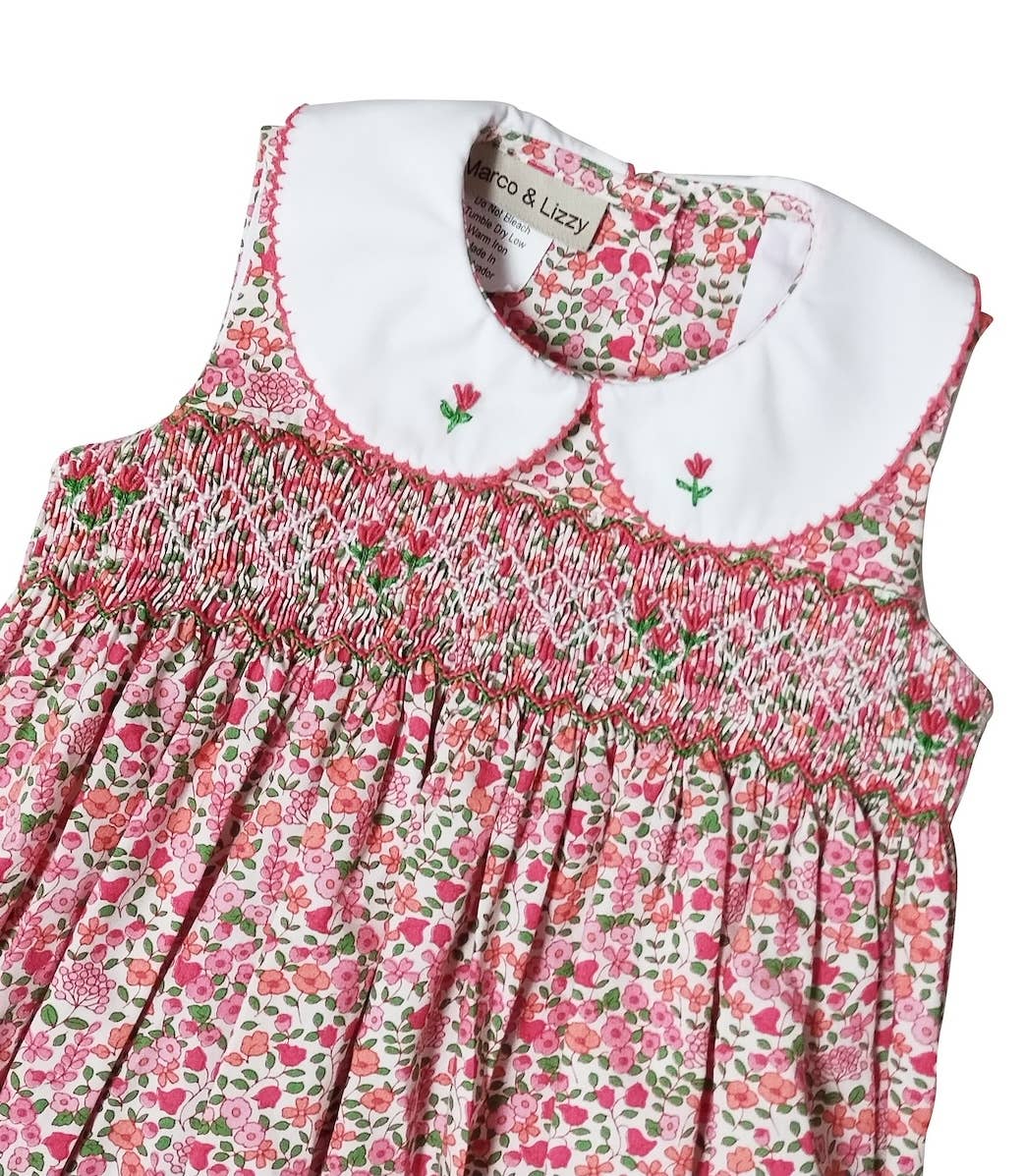 Brooke Girl's hand smocked bubble