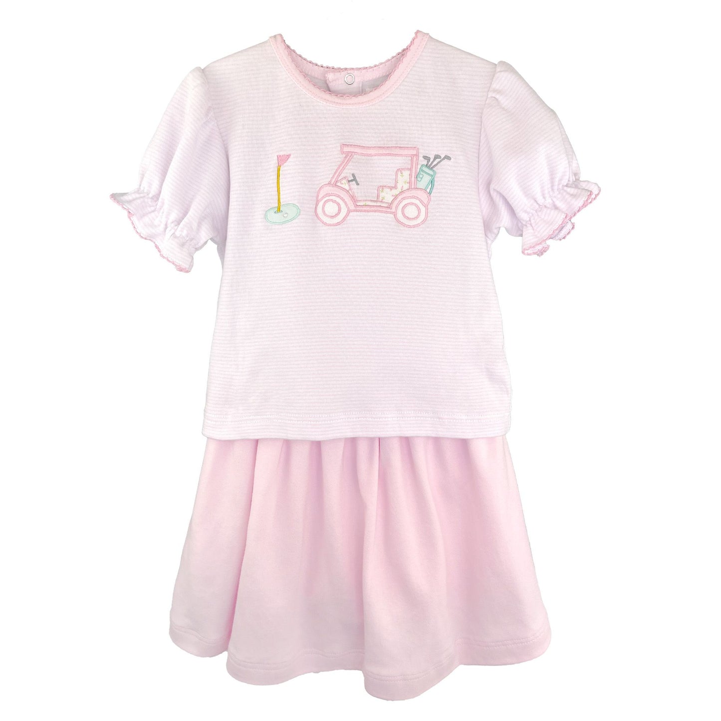 Hole in One Girl's Golf Skirt Set