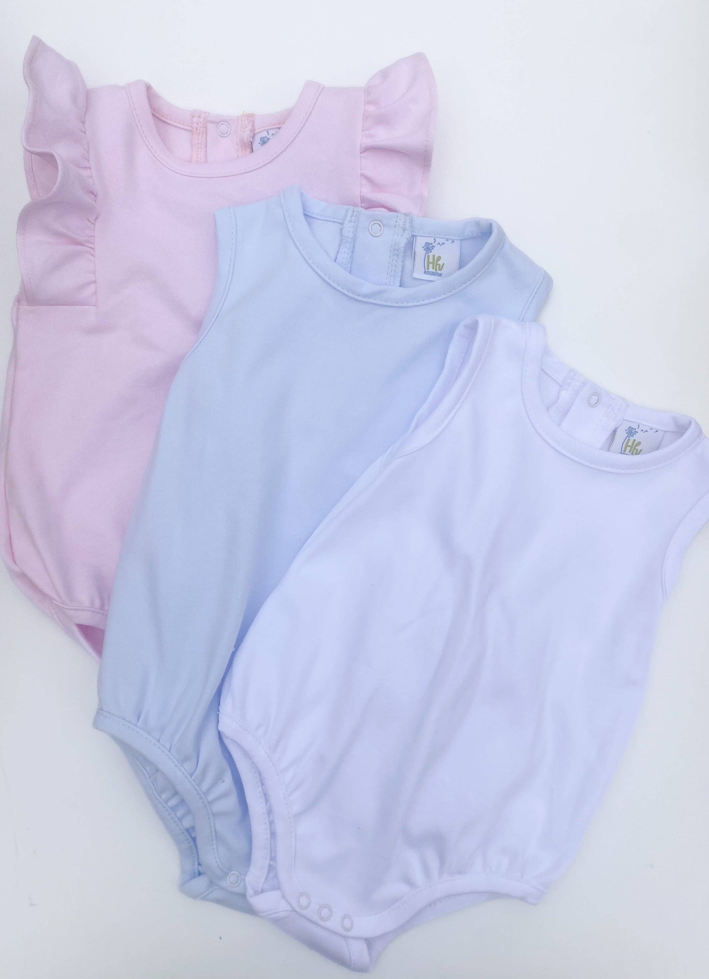 Luxe White Sleeveless Bubble