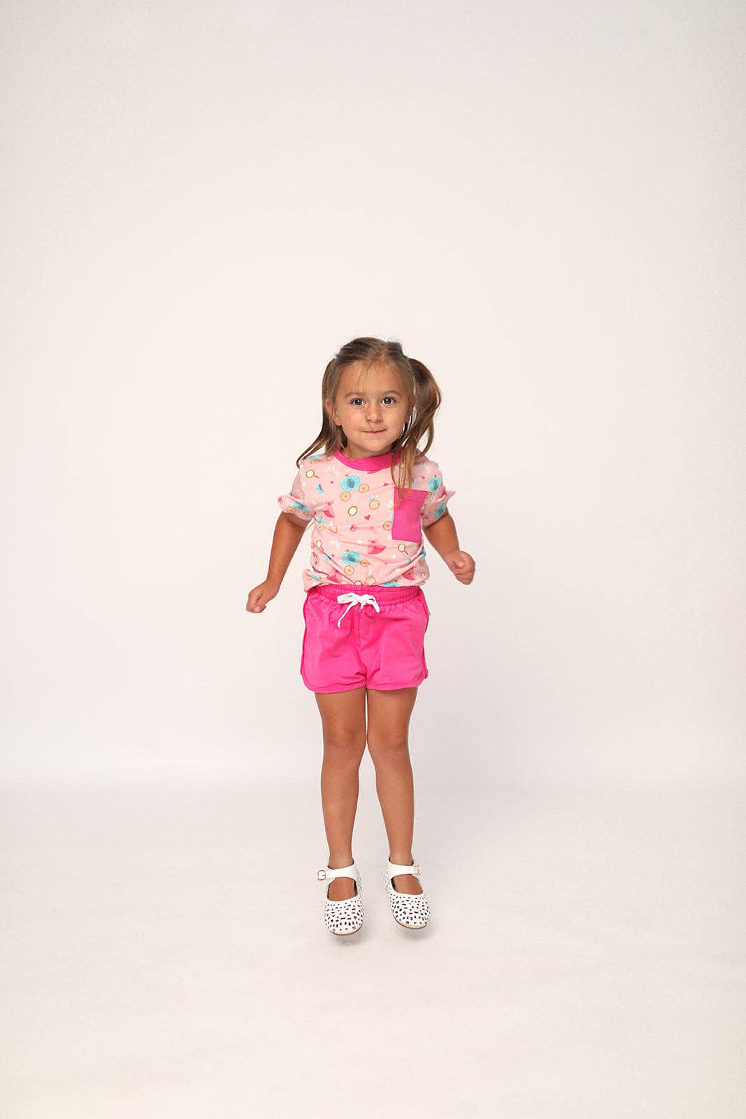 Princesses Bamboo Varsity Short Set - T-shirt & Shorts