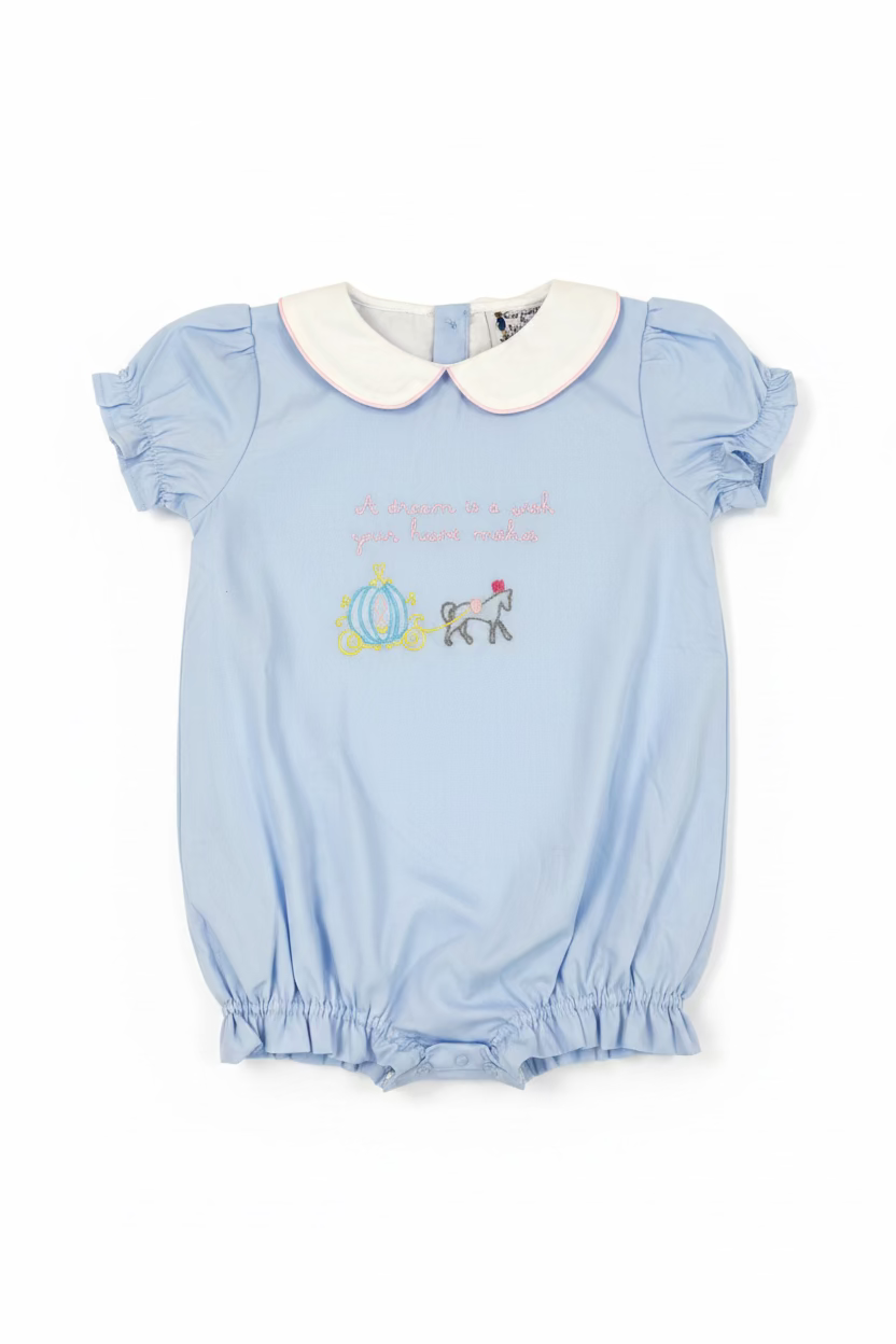 Carson and Friends “A Dream is a Wish” Hand Embroidered Bubble