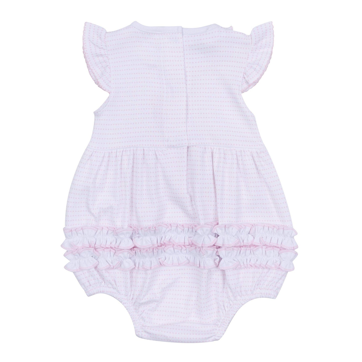 Tiny Slugger Applique Bubble - Pink