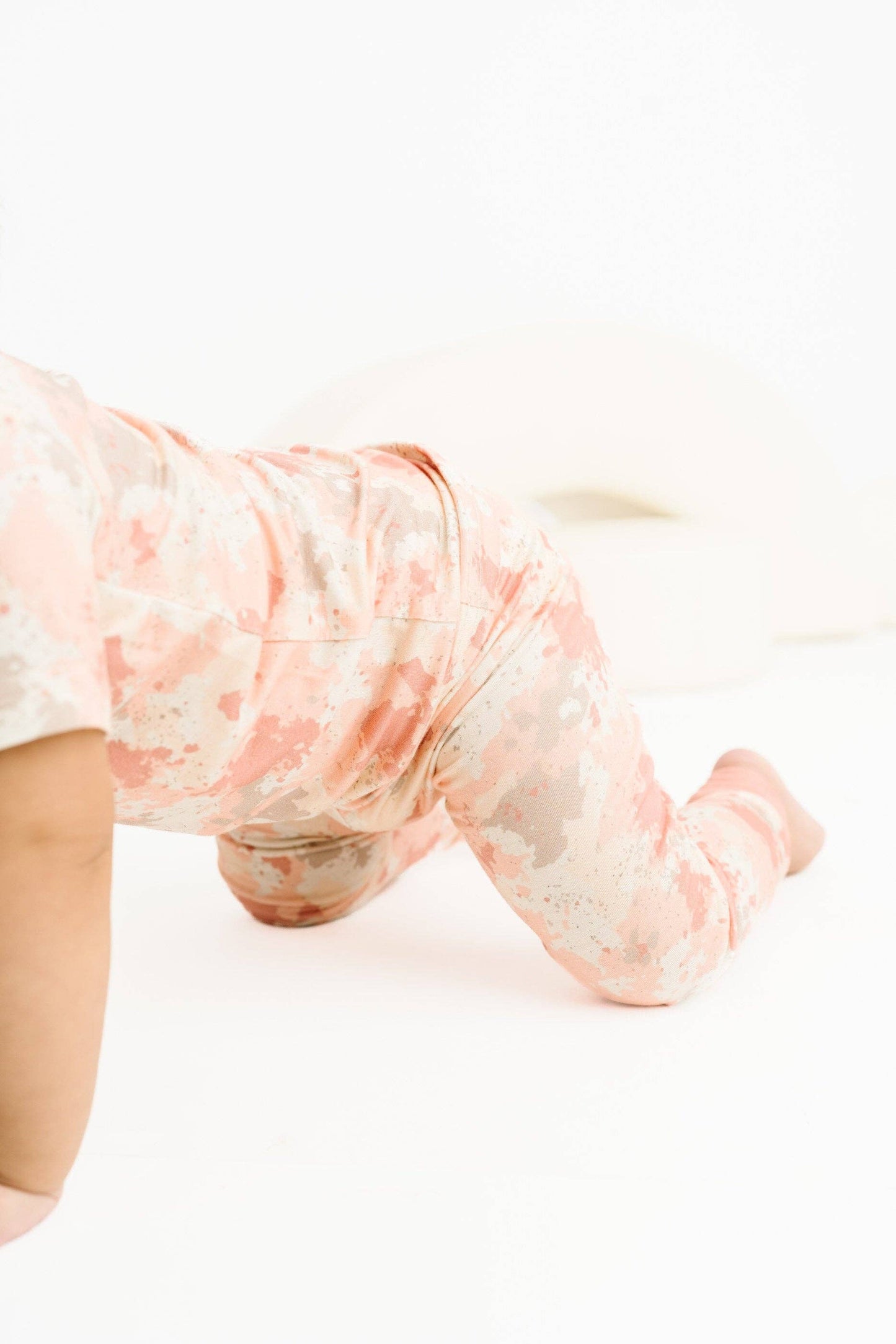 Pink Camo Short Sleeve Bamboo Set