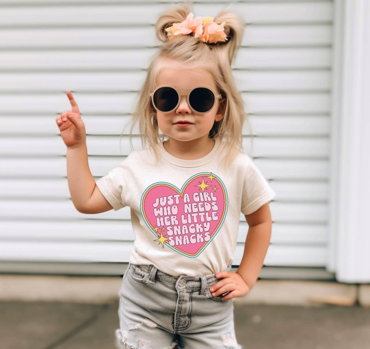 Just a Girl Who Needs Her Little Snacky Snack Tee