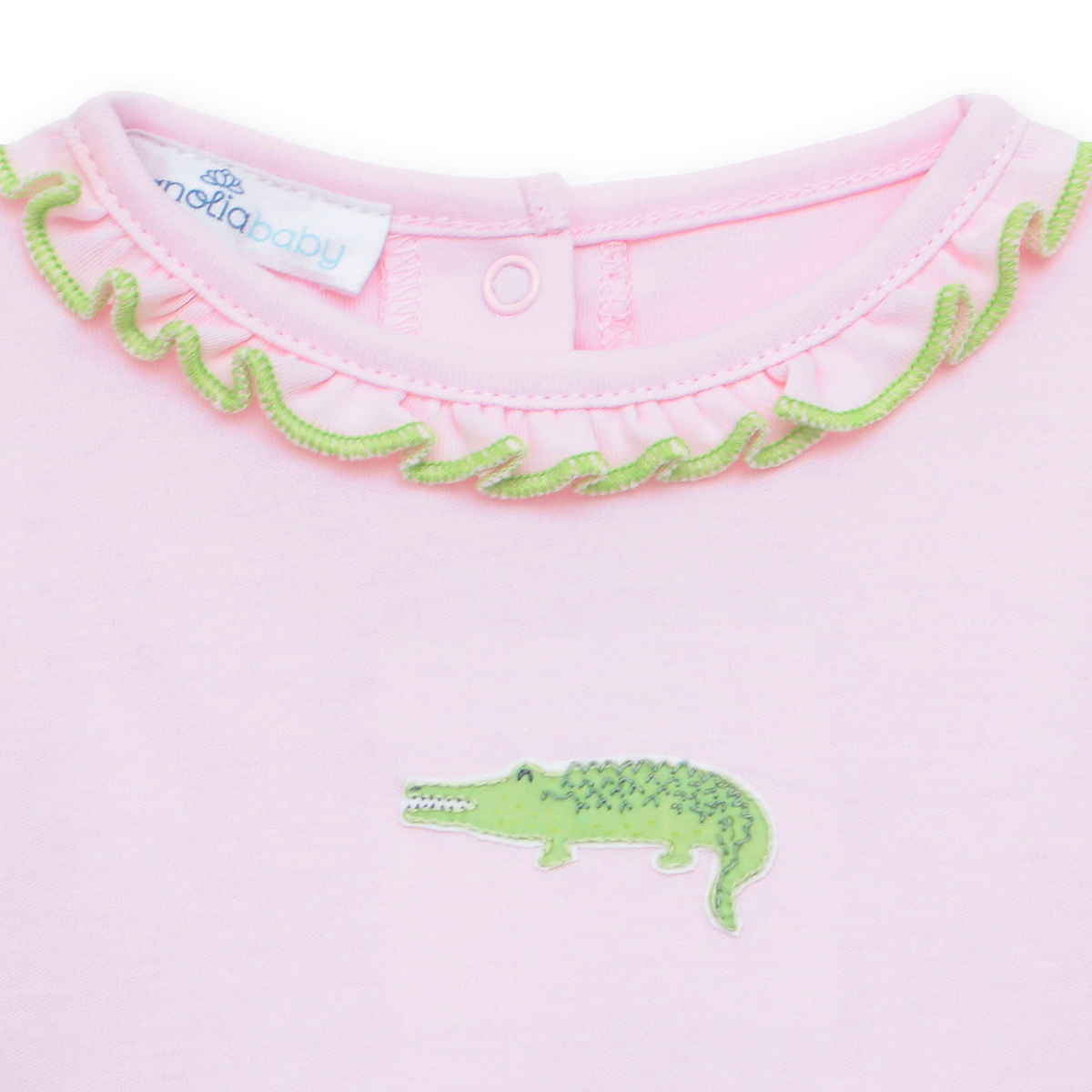 Bayou Baby Ruffle Bubble - Pink