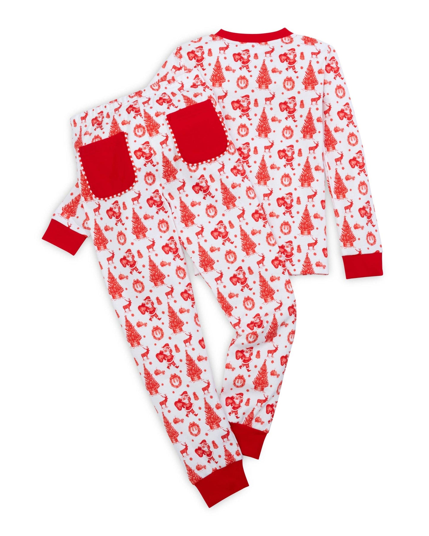 Old Fashioned Christmas Boys' PJ 2 Piece