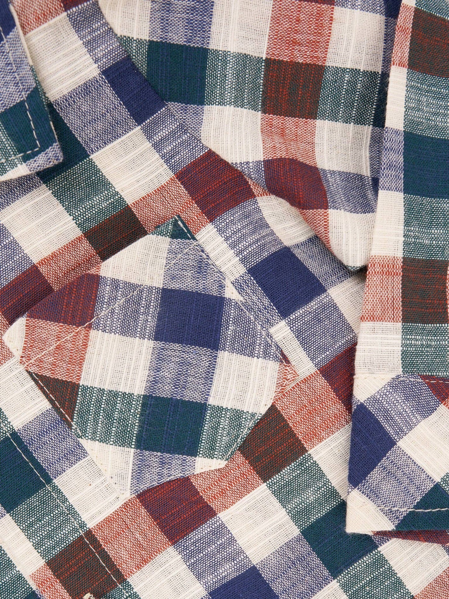 Fall Vintage Plaid Button Up Bubble