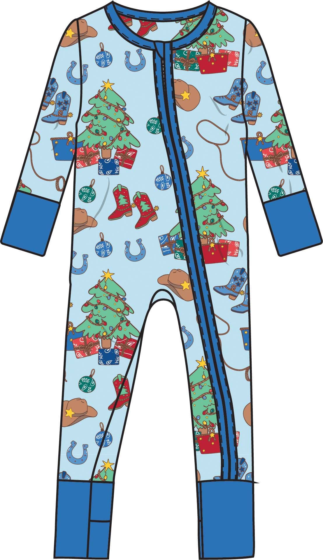 Yuletide Yeehaw Bamboo Zippy