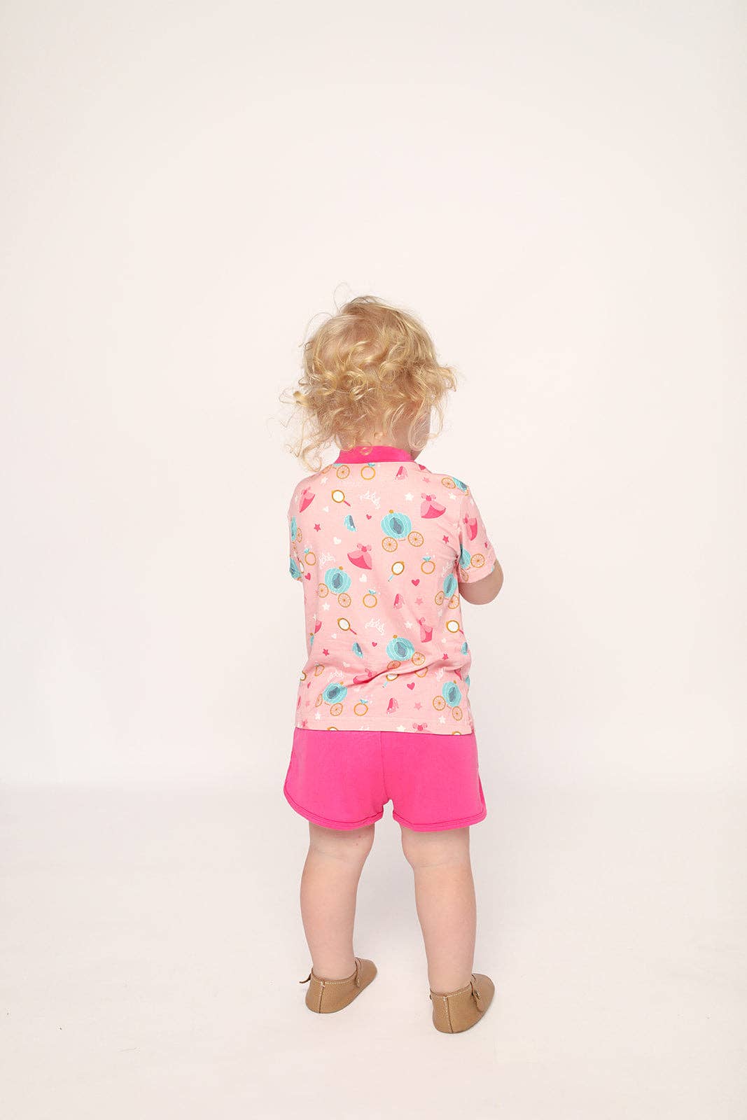 Princesses Bamboo Varsity Short Set - T-shirt & Shorts
