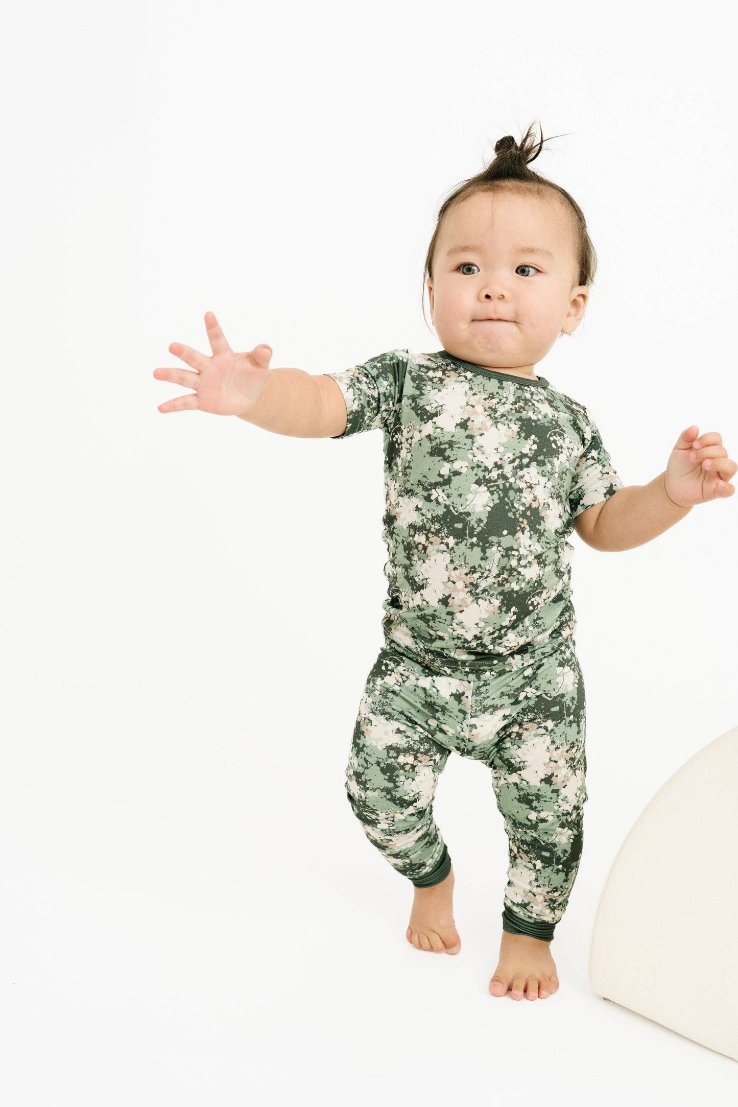 Forest Camo Short Sleeve Bamboo Set