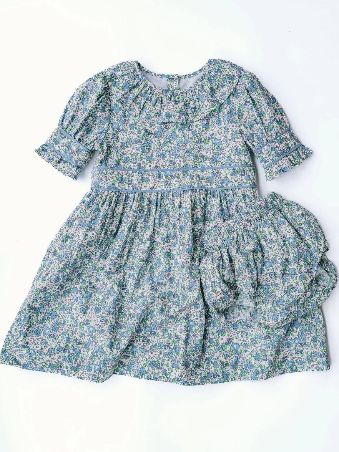 Gwen Floral Dress with Bloomers