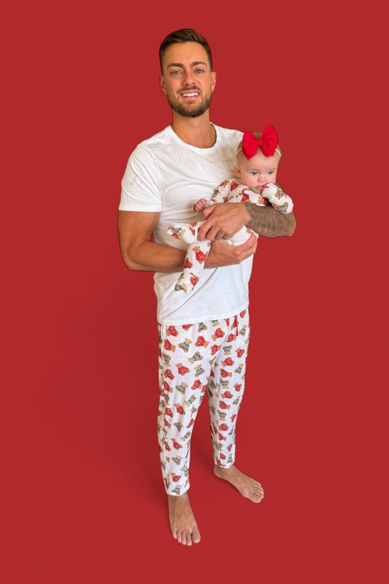 BEAR-Y COZY CHRISTMAS DREAM ROMPER