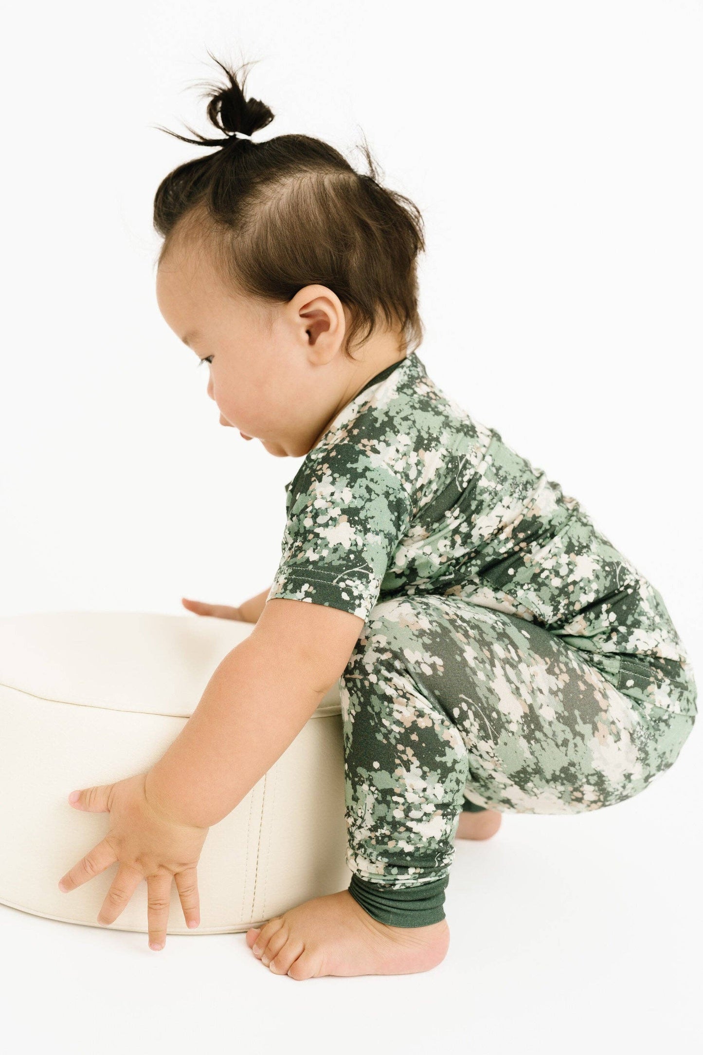 Forest Camo Short Sleeve Bamboo Set