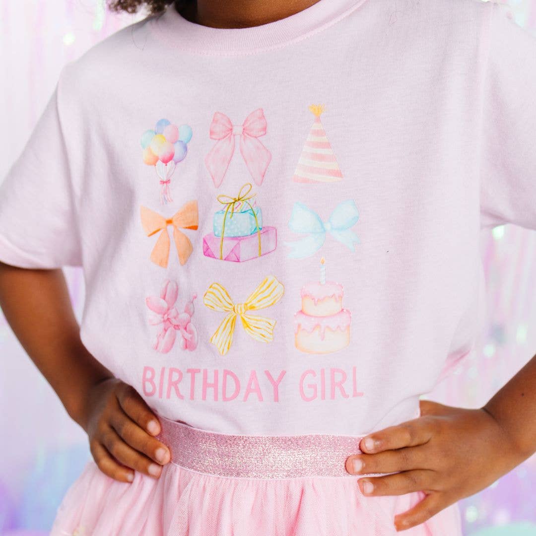 Birthday Girl Cutie Short Sleeve T-Shirt - Ballet - Kids