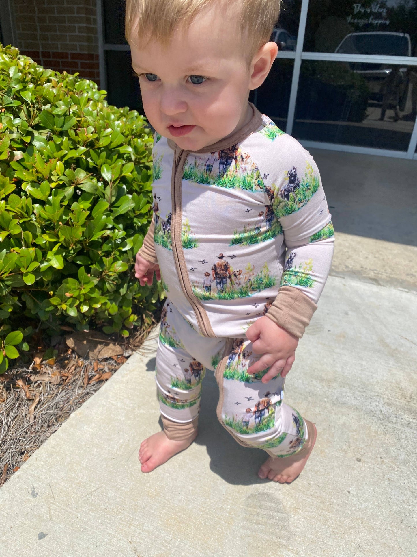 The Hunt Two Piece Bamboo Pajamas