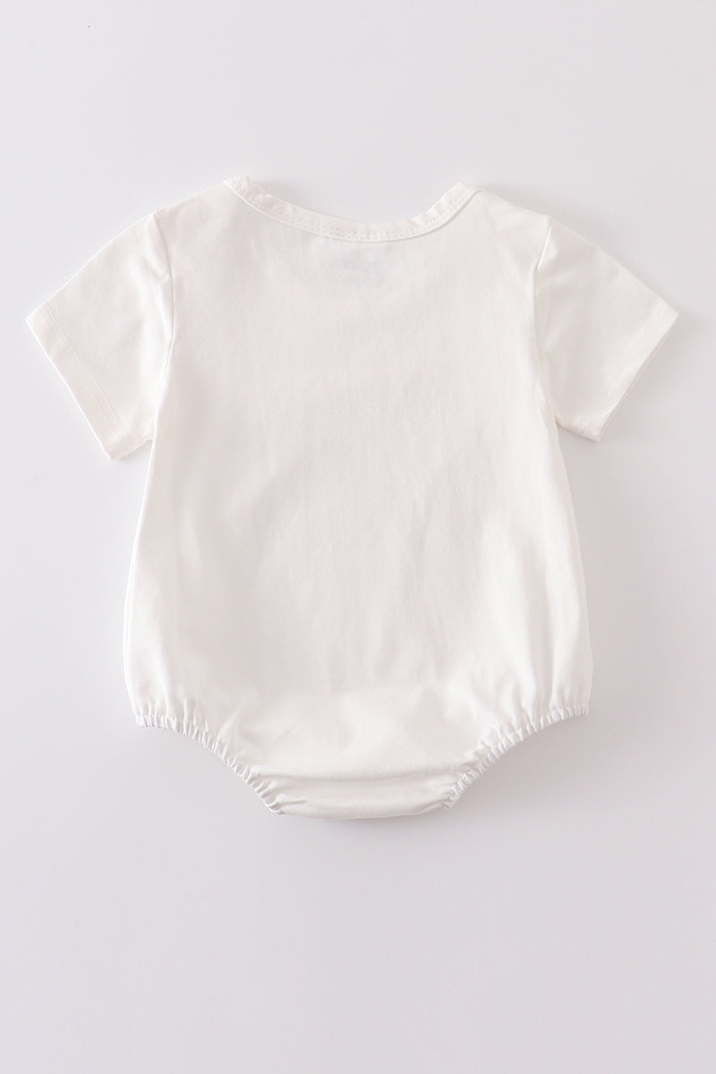 Cream blank basic t-shirt Adult Kids and baby bubble