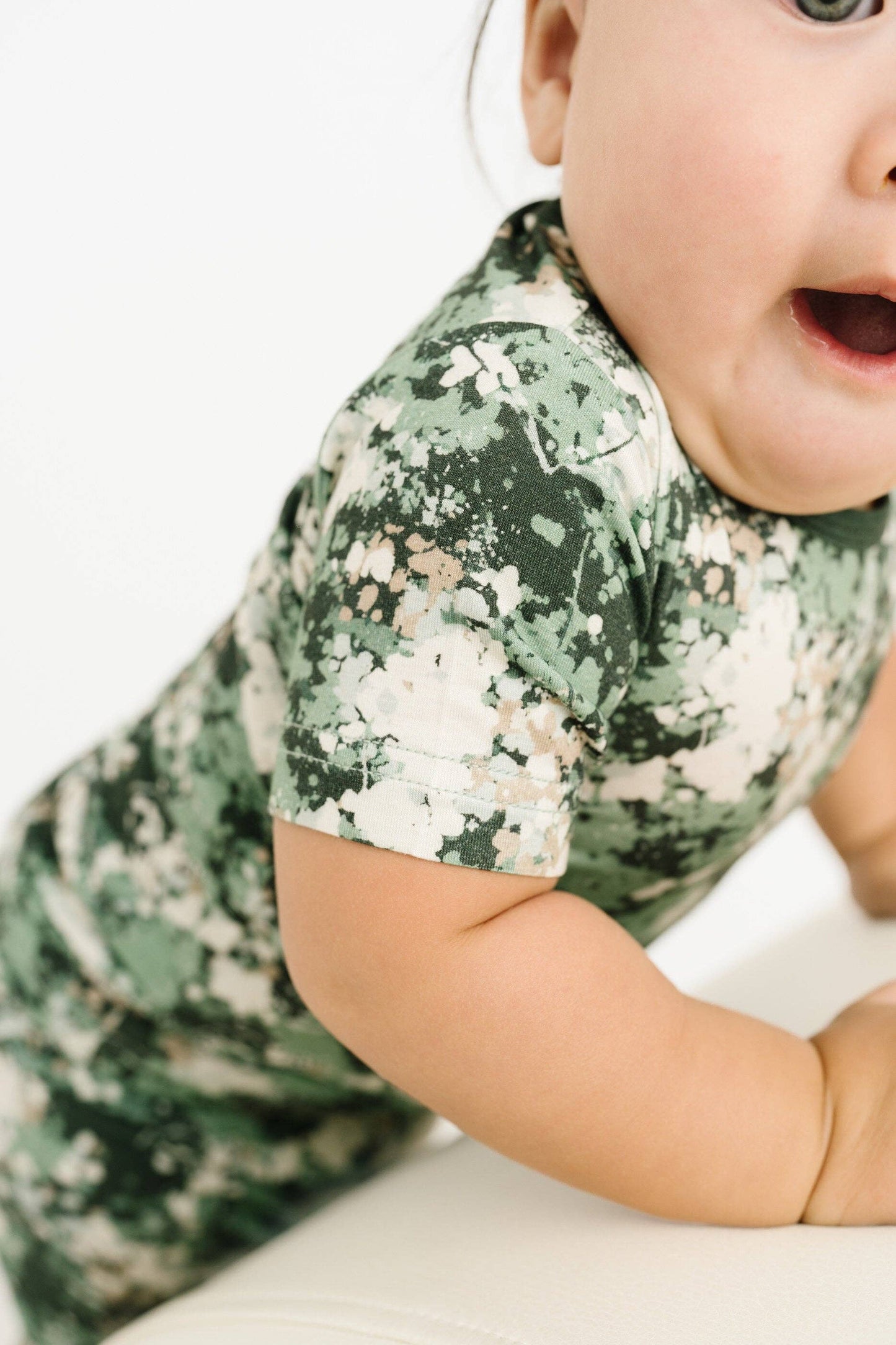 Forest Camo Short Sleeve Bamboo Set