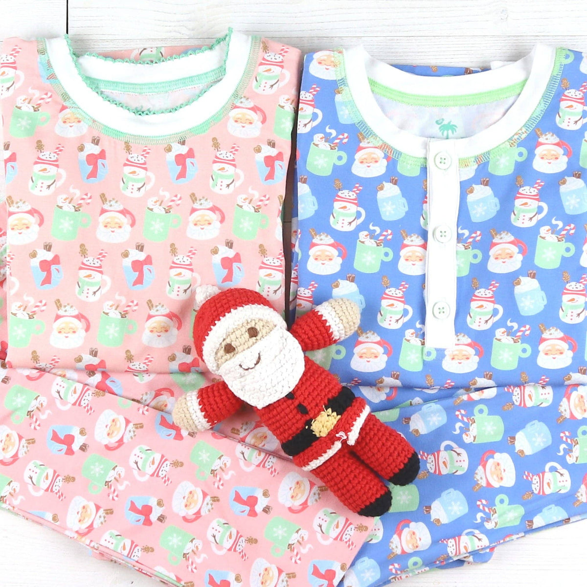Cozy Cocoa Blue Bamboo Loungewear
