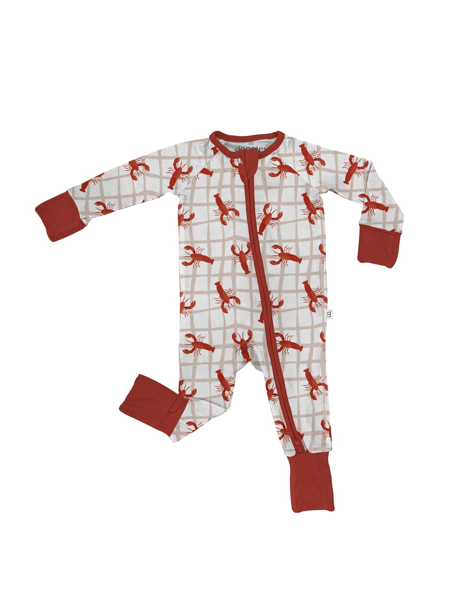 Crawfish Zip Pajamas