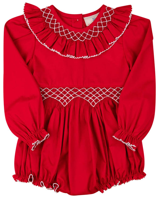 Red Smocked Bubble