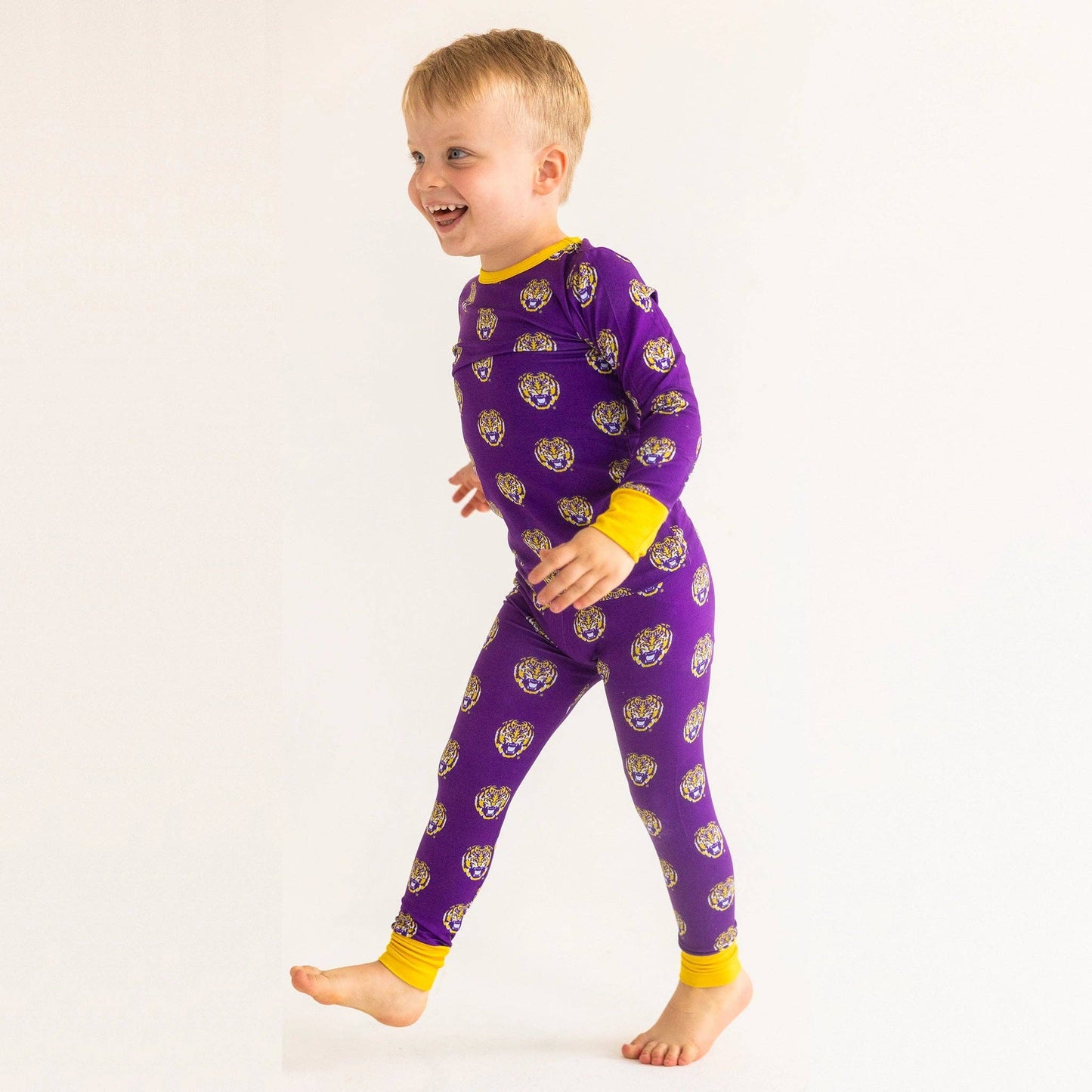 LSU Tigers Two-Piece Pajama Set
