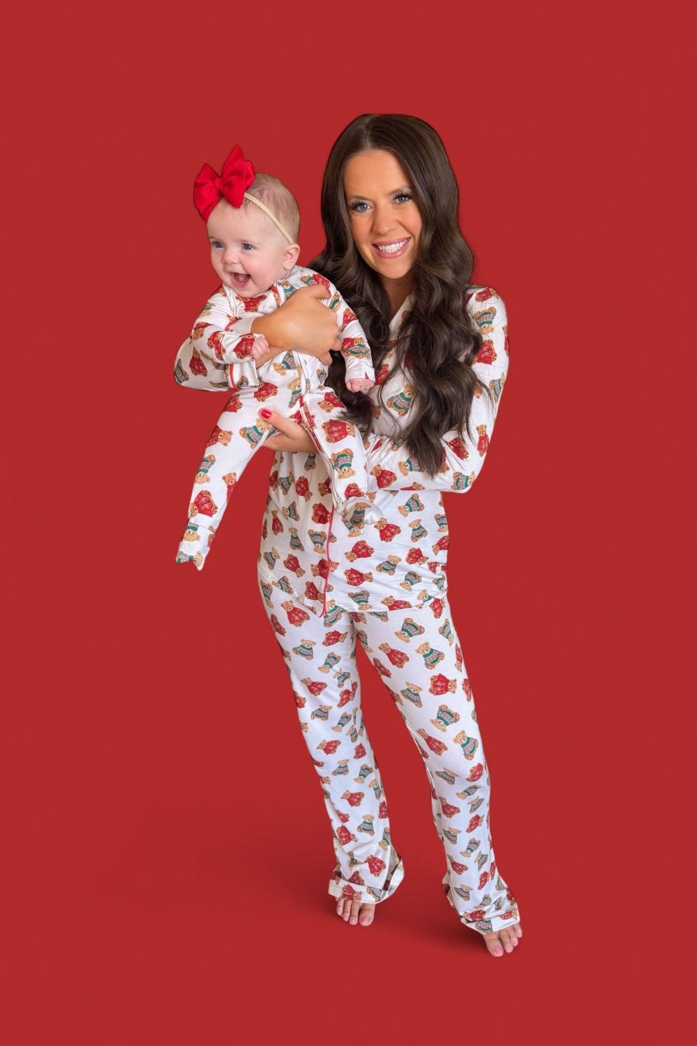 BEAR-Y COZY CHRISTMAS WOMEN'S DREAM FLARE SET