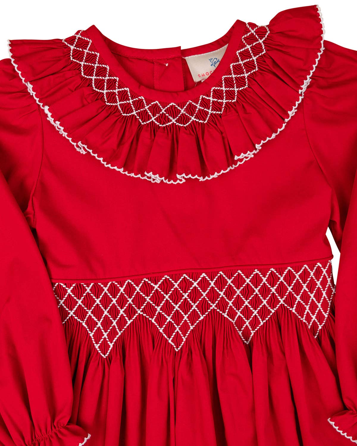 Red Smocked Bubble