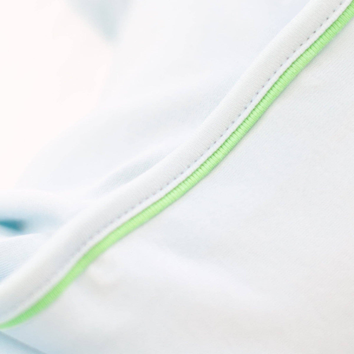 Bayou Baby Footie - Light Blue