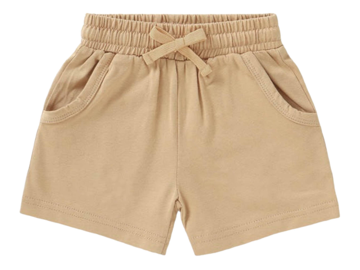 Organic shorts with pockets