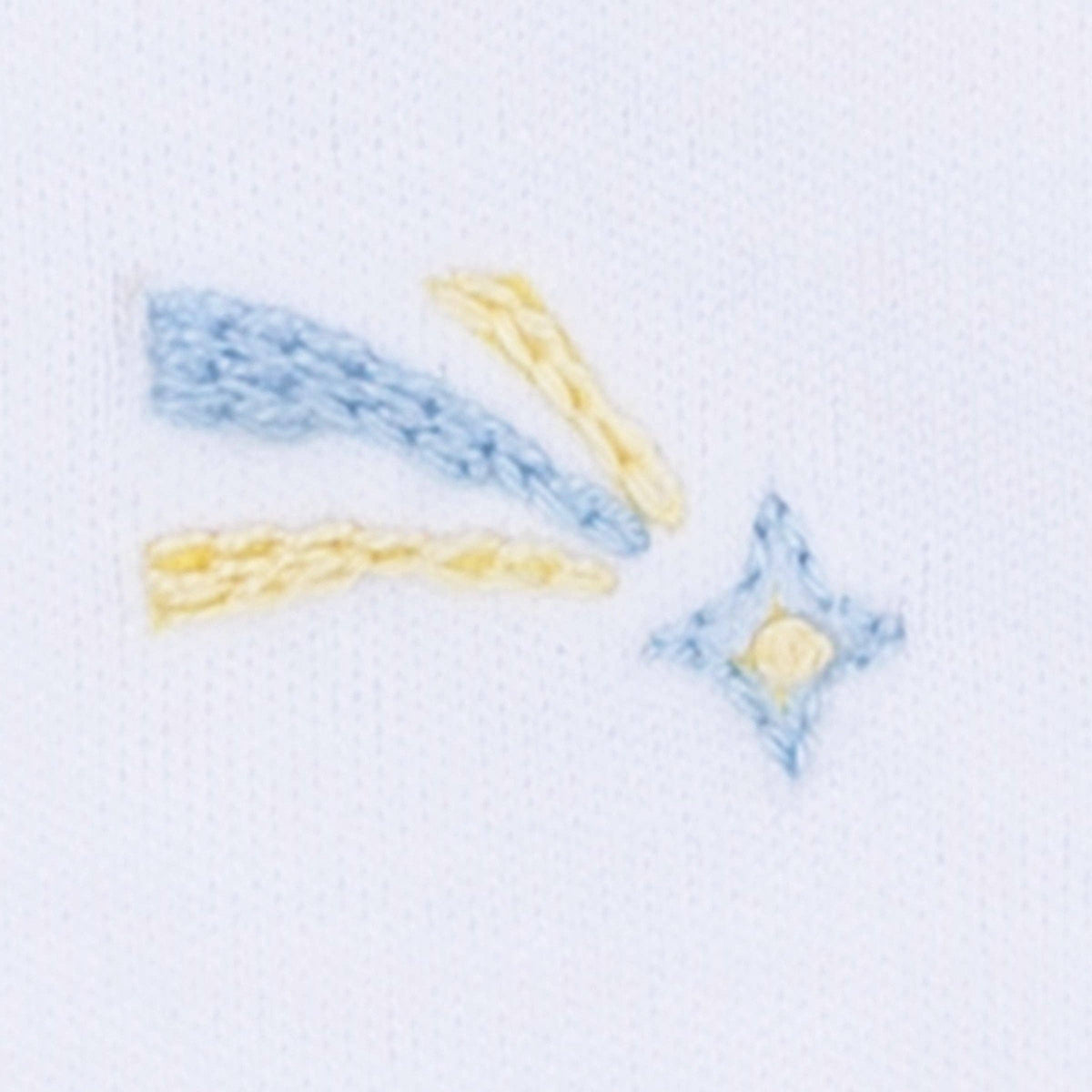 Little Manger Hand-Embroidered Footie