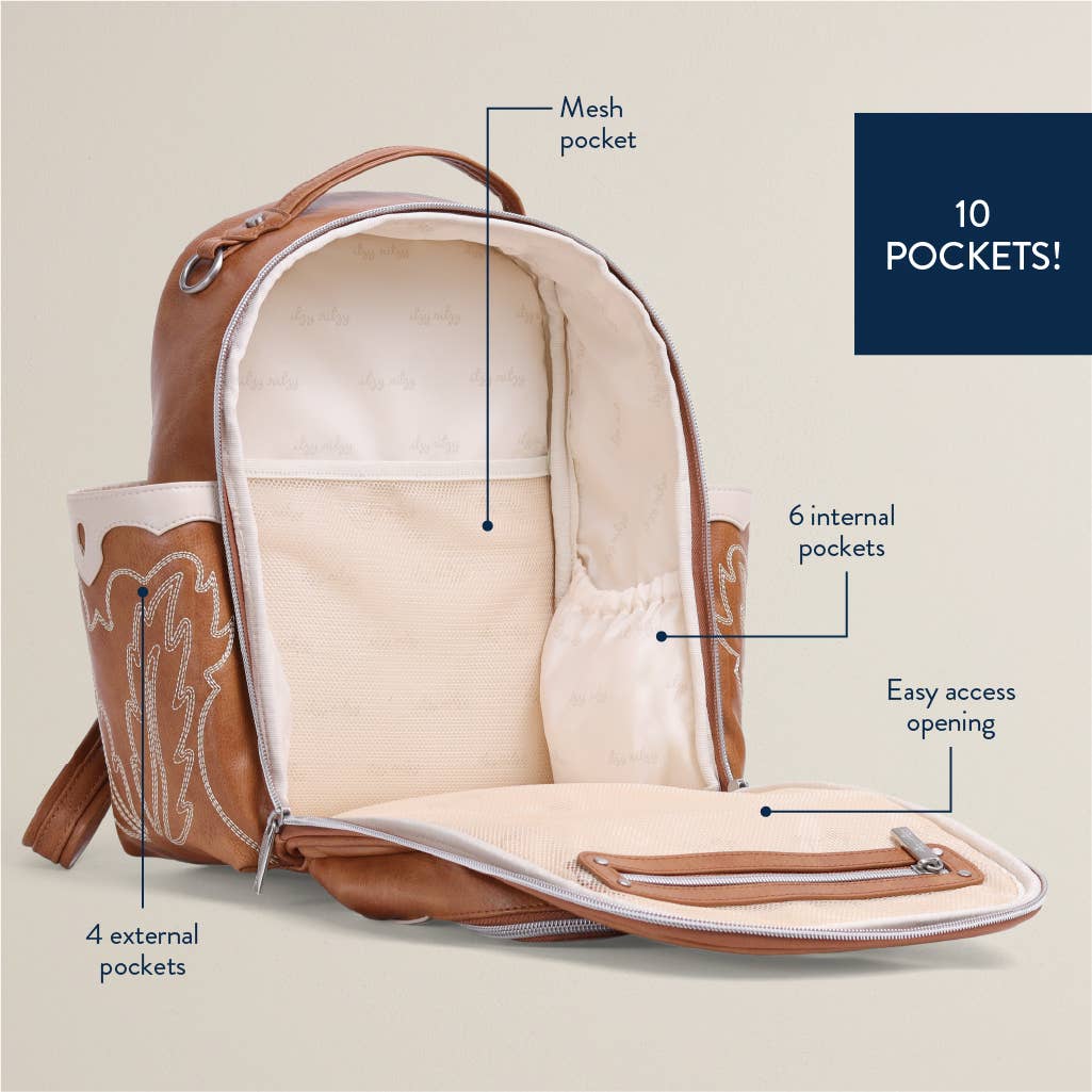 Nash Saddle Mini Plus™ Western Backpack Diaper Bag