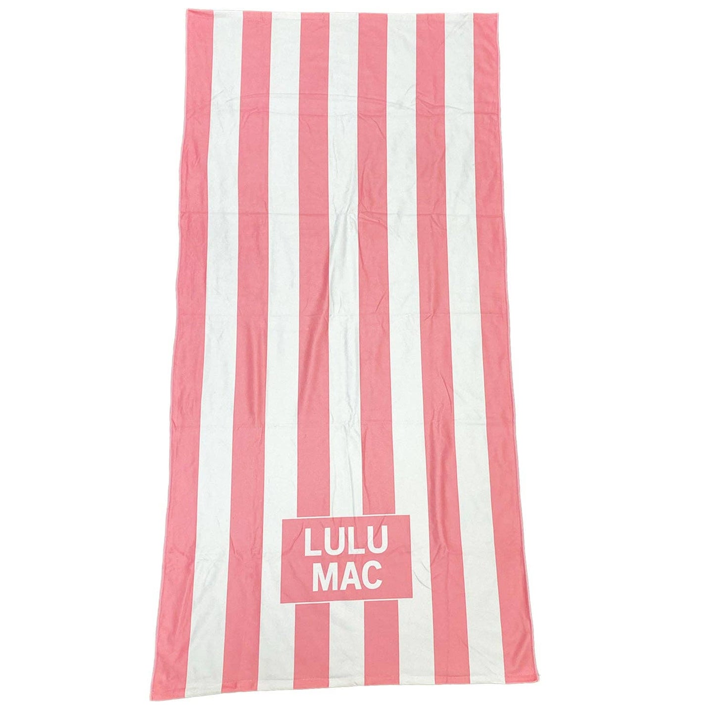 Lulu Mac Darby Beach Towel in Pink