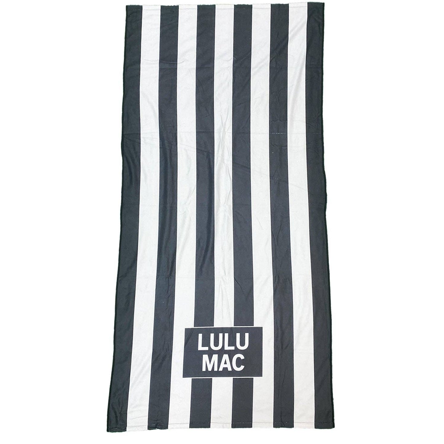 Lulu Mac Darby Beach Towel in Black