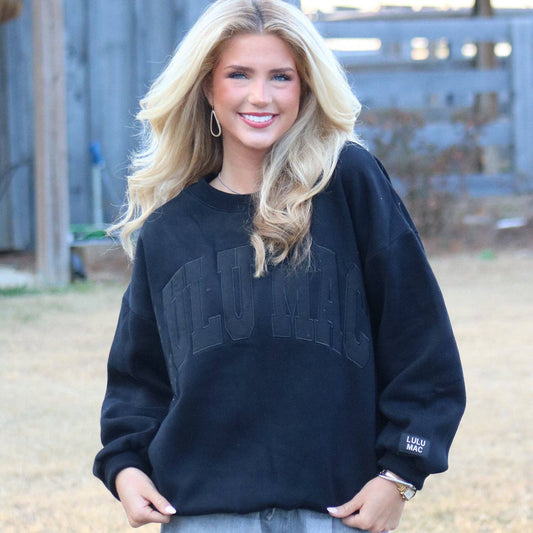 Lulu Mac Sweatshirt in Black