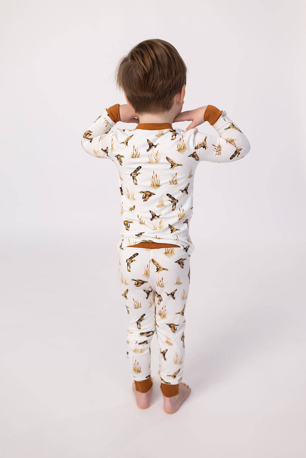 Ducks 2 Piece Bamboo Pajama Set