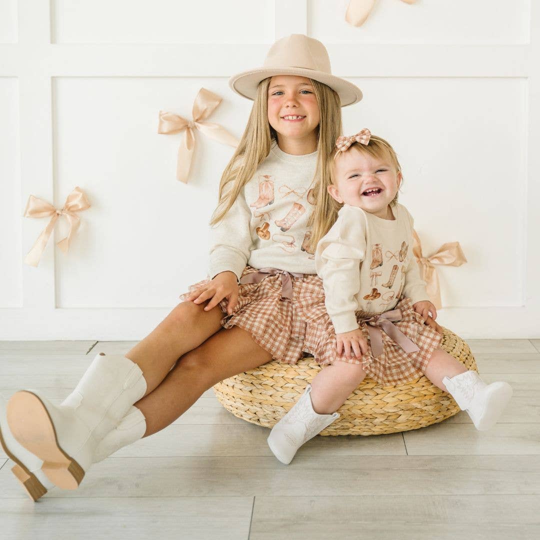 Cowgirl Cutie Sweatshirt - Girls Clothes - Western Apparel