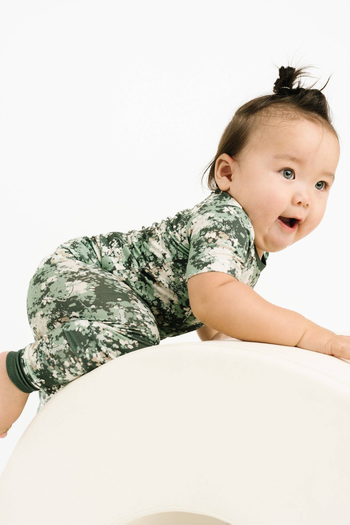 Forest Camo Short Sleeve Bamboo Set