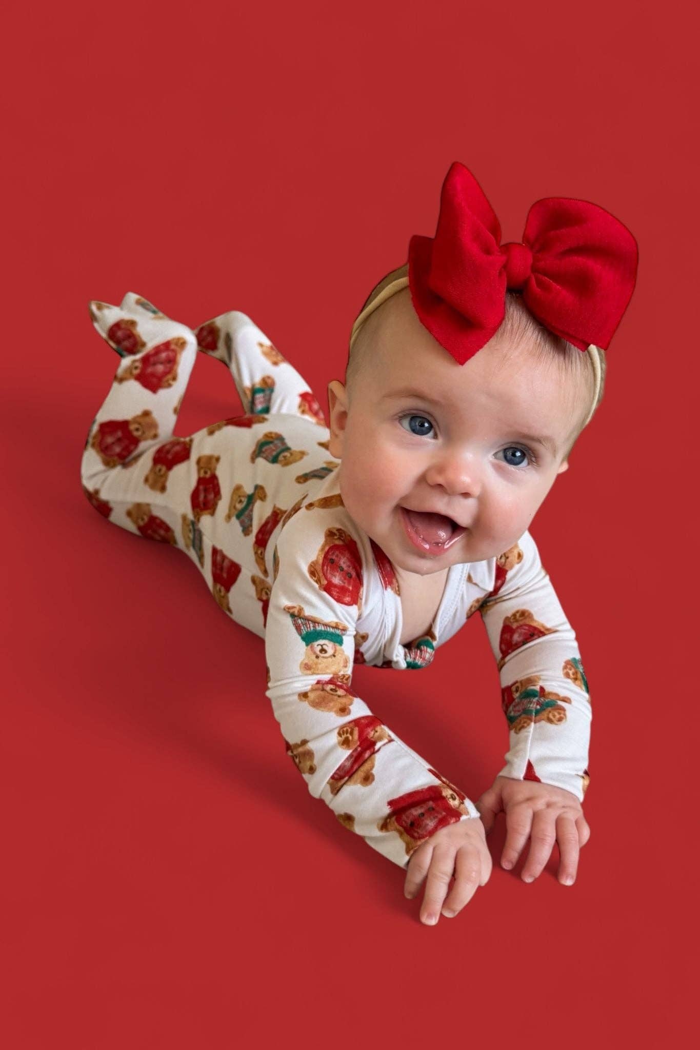BEAR-Y COZY CHRISTMAS DREAM ROMPER