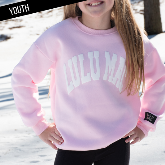 LULU MAC Sweatshirt Youth in Pink