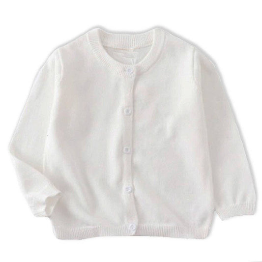 Cardigan Sweater - White