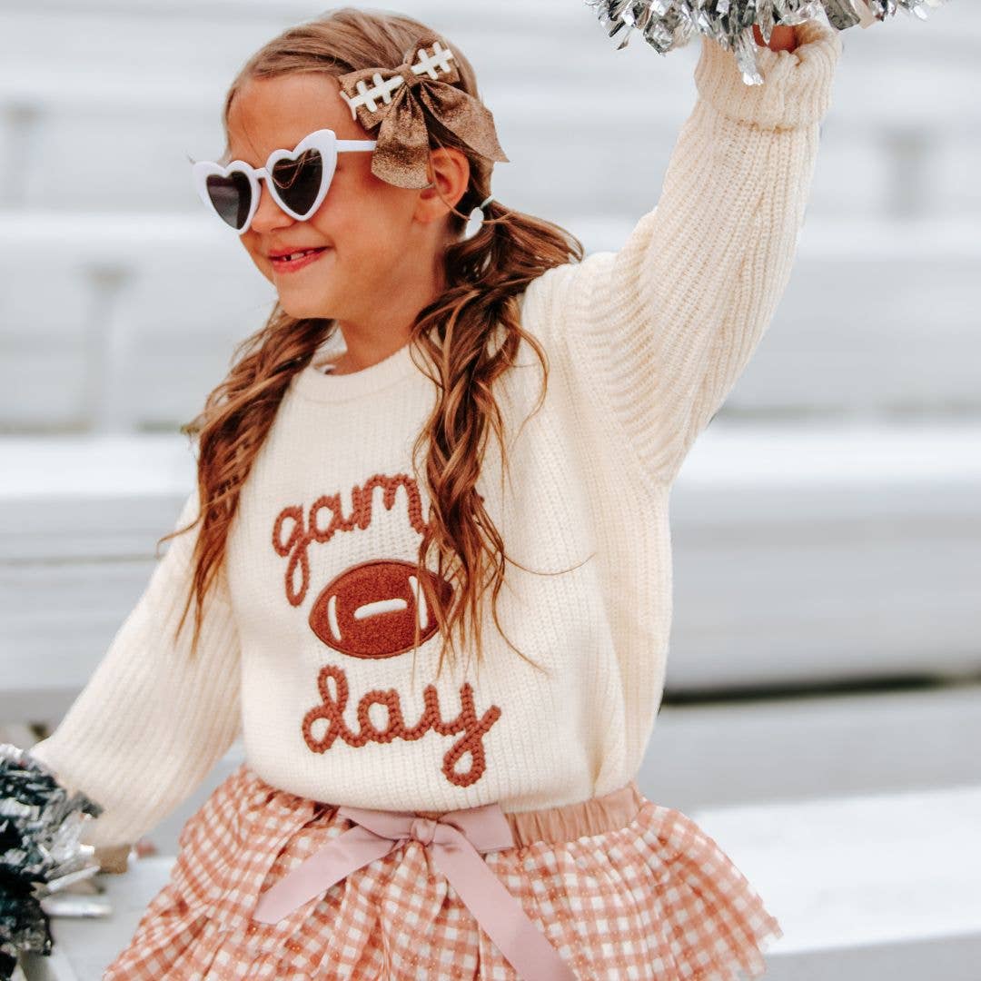 Gingham Printed Tulle Tiered Tutu - Kids Clothing