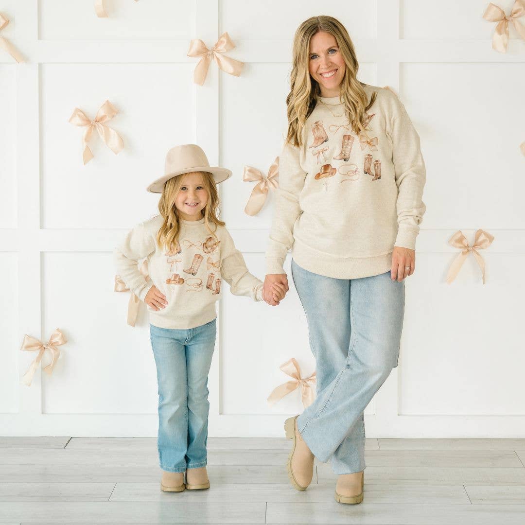 Cowgirl Cutie Sweatshirt - Girls Clothes - Western Apparel