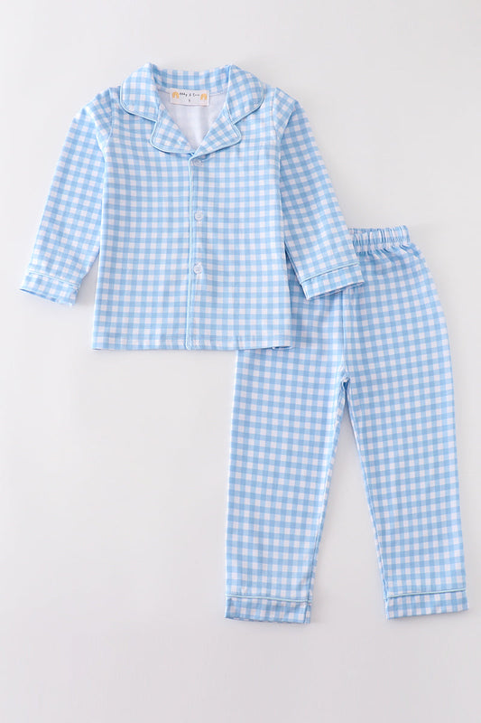 Properly Plaid Pajama Set