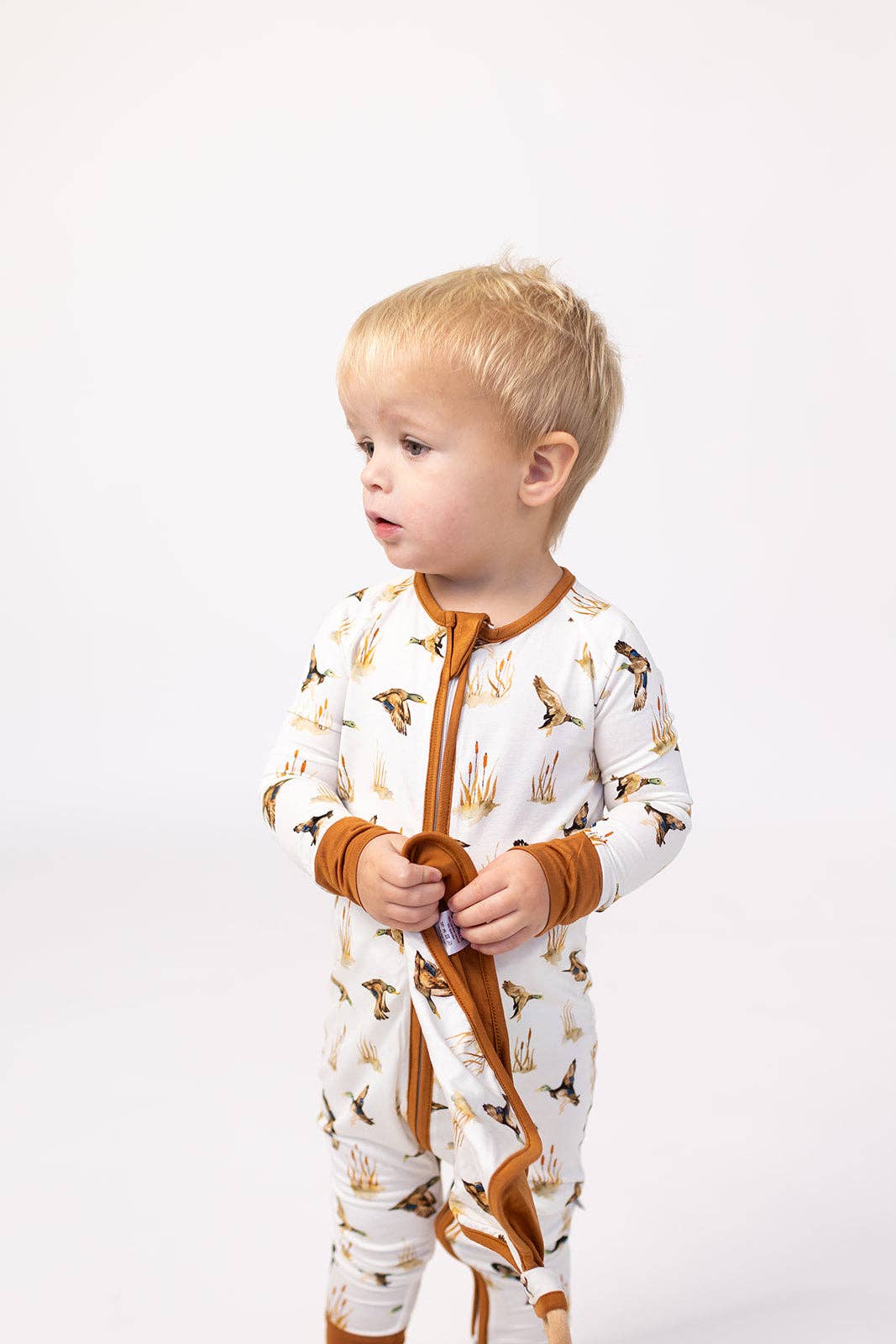 Ducks Double Zipper Bamboo Sleeper