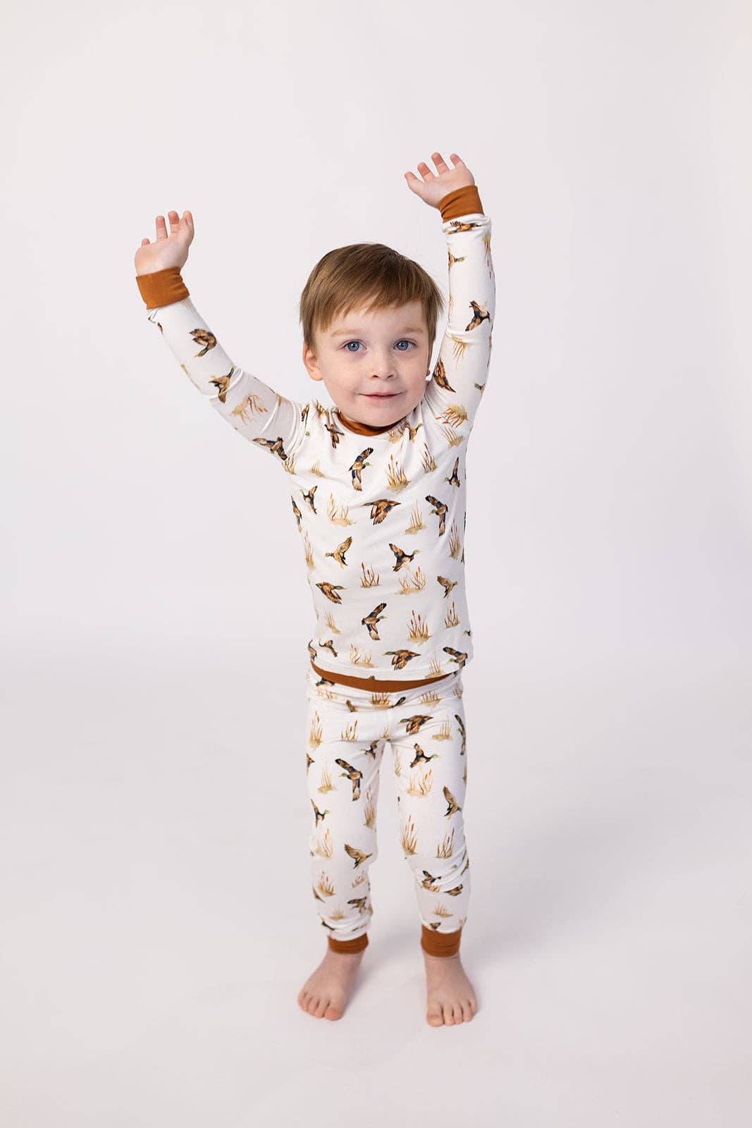 Ducks 2 Piece Bamboo Pajama Set