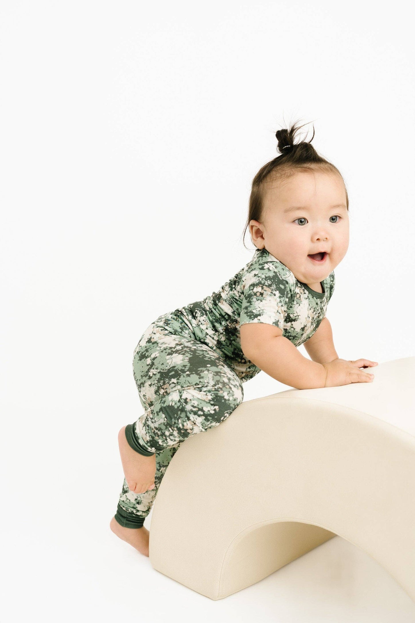 Forest Camo Short Sleeve Bamboo Set