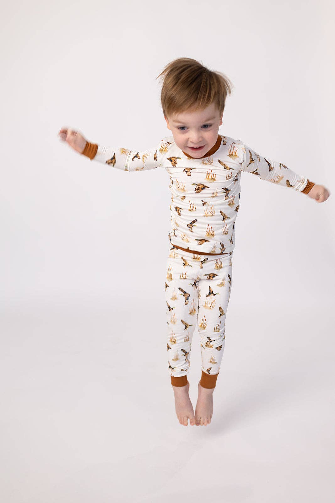 Ducks 2 Piece Bamboo Pajama Set