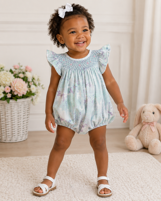 Beautiful Blue Garden Zoey Bubble