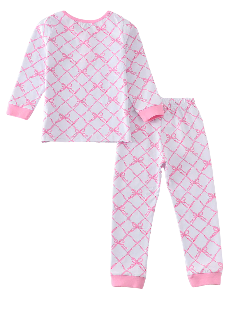 Pretty in Pink Pajama Set